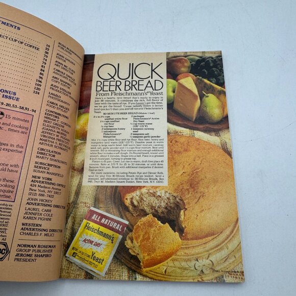 Great Recipes Of The World December 1982 Vintage Holiday Recipes Magazine - Picture 3 of 6